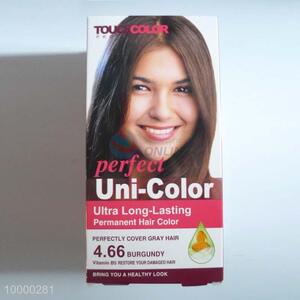 Hot Sale Hair Dye/Wholesale Hair Color Cream Burgundy