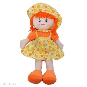 60cm Good Quality Cloth Doll With Suspender Skirt