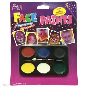 6-Color Round Face Paint