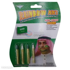 Four-Piece Small Tip Crayon Shaped Face Paint