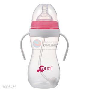Gourd-shaped PP Automatic Wide-mouth Baby Bottle