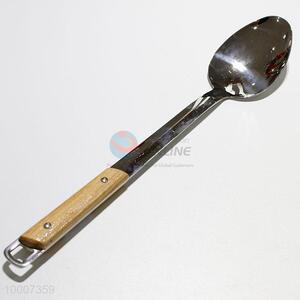 Non-magnetic 3mm Art Wooden Handle Tongue Spoon