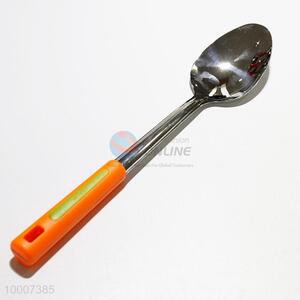 Square Tail Colorful Handle Tongue Spoon