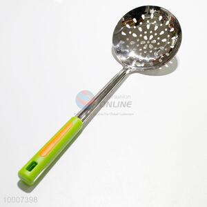 Square Tail Colorful Handle 12 Leakage Ladle
