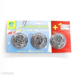 3pcs stainless steel scouring pad