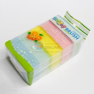 Hot Sale 5pcs Light Color Sponge Cleaning Brush For Cleaning