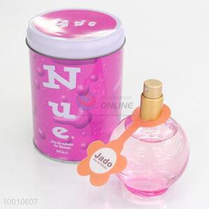 80ml perfume with pink iron box