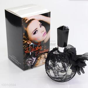 Sexy perfume with black lace glass