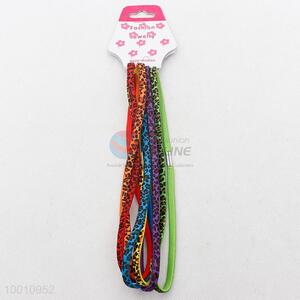 Wholesale Leopard Print Hair Bands Rope for Women Girls