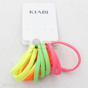 Wholesale Candy Color Ties Ponytail Holder Elastic Hair Bands