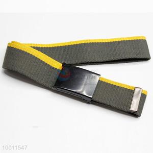 New Army Green&Yellow Webbing Waistband Strap for Men