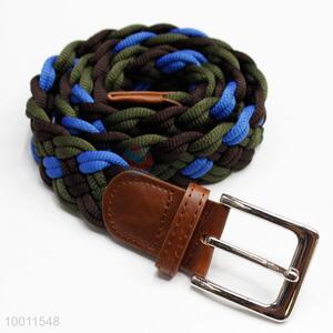 Factory Supply Fashion Braided Waist Belt for Men/Women