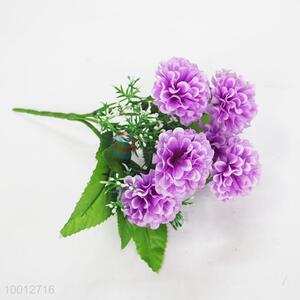 Wholesale Purple Chrysanthemum Artificial Flower For Decoration