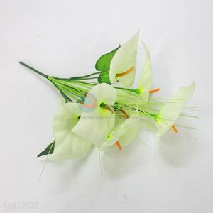 Wholesale White Camellia Artificial Flower For Decoration