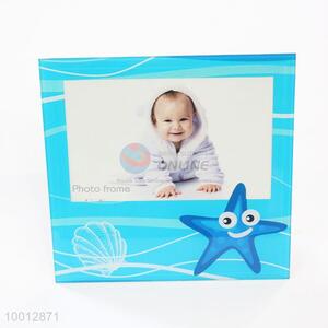 Wholesale Competitive Price Pink/Blue Lovely Glass Photo Frame