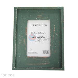 Wholesale 4x6 Inch Green Natural Wooden Photo Frame/Picture Frame