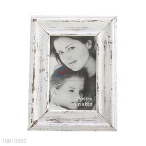 Wholesale 4x6 Inch Vintage White Wooden Photo Frame/Picture Frame