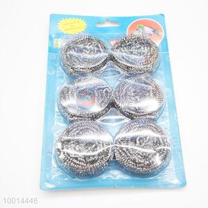Blister Card 6 Pieces Stainless Iron Cleaning Ball