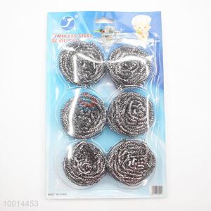 New Arrivals 6 Pieces Stainless Iron Cleaning Balls