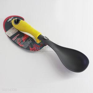 Black nylon kichen spoon for daily use