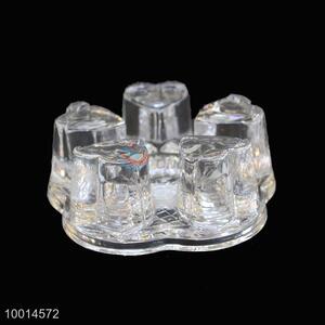 Wholesale Clear Glass Warmer Resistant Warmer Base for Teapot or Coffee Pot