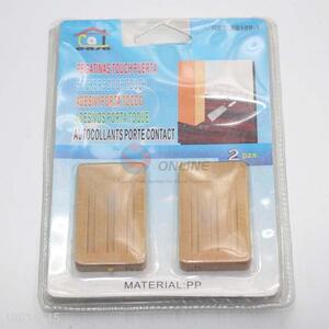 Top Quality Househould Thin Plastic Brown Door Stopper Safety