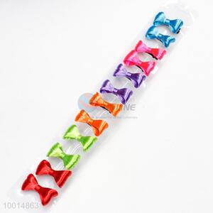 1PC 6cm Colorful Hair Clip with Wig Bowknot Hair Accessories