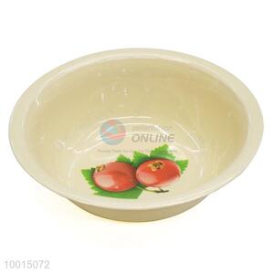 Wholesale Cheap Round Melamine Bowl With Apple Pattern