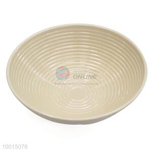 Wholesale Round Simple Melamine Bowl With Steark Pattern