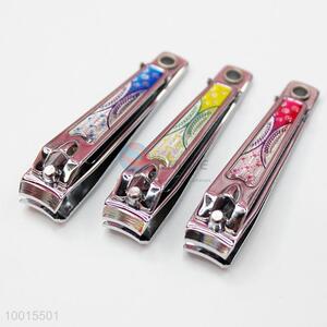 Wholesale 1pc Multi-color Nail Clipper with Nail File
