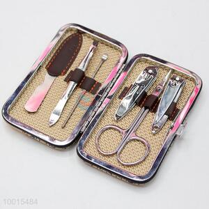 Stainless Steel Women 6Pcs/Set Manicure Set Beauty Tools
