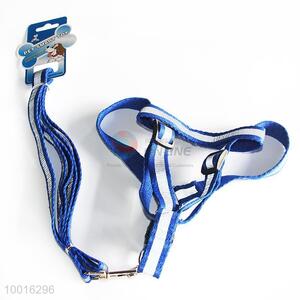 Wholesale High Quality Blue Harness Dog Leashes