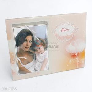 Sweet decorative glass photo frame