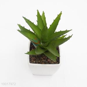 Artificial/Simulation Potted Plant of Barbados Aloe For Decoration