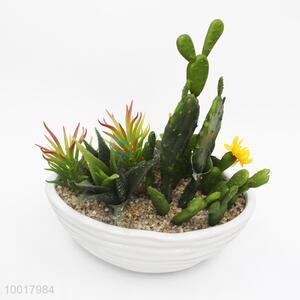 Competitive Price Artificial/Simulation Potted Plant with Ceramics Pot