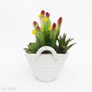 High Quality Artificial/Simulation Potted with Handle For Decoration