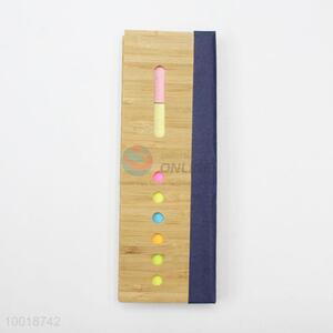 New Design Rectangle Notebook with Colourful Stick Note Pad Inside