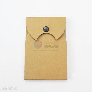 Wholesale Factory Outlet Cowhide Notebook With a Button to Open