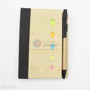 Wholesale High Quality Notebook With Colourful Stick Note Pad , Pen