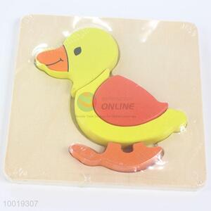 Yellow Duck Model Building Block Puzzle Toys for Kids