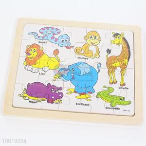 Wooden Little animal puzzle, assorted wood puzzle