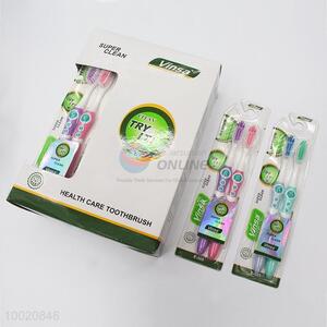 Fresh Double-color High Quality Adult Toothbrush