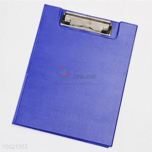 Blue Double-side PP Clipboard A4 with Metal Clip