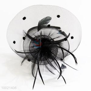 New wholesale hair flower feather fascinator hairbands