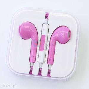 Pink mobile phone earphone gift for Girls