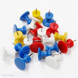 Colorful Office Craft Plastic Box-packed I-Shaped Pushpins
