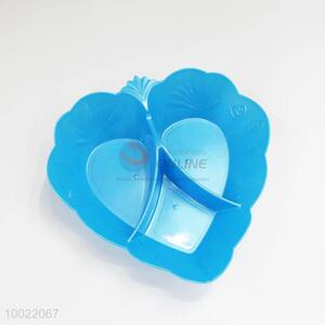 Heart shaped 3- grid fruit bowl