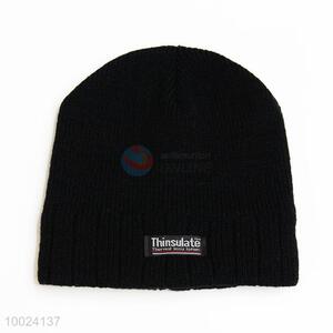 Wholesale Black Beanie Cap/Knitted Hat for Winter