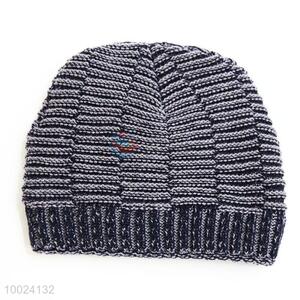 Fashion Streak Pattern Beanie Cap/Knitted Hat for Winter