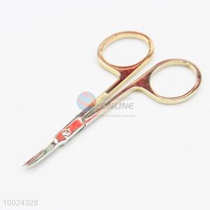 High Quality Stainless Steel Golden Eyebrow Scissors